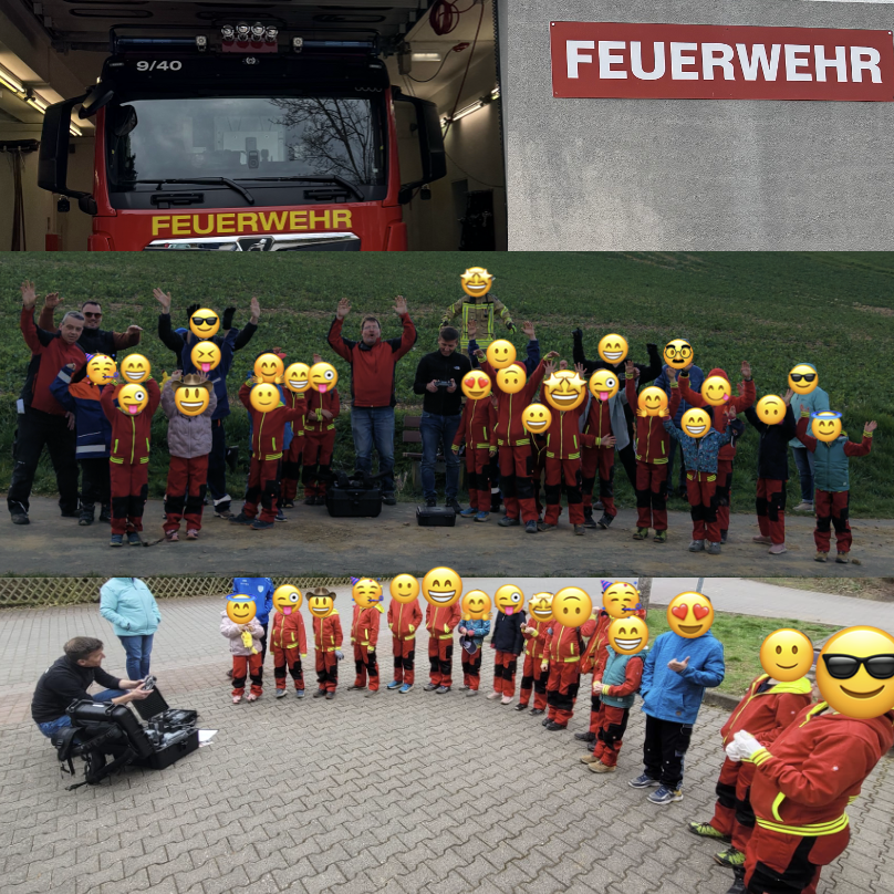 Ein Abenteuer mit der Thermaldrohne: Kinderfeuerwehr auf Vermisstensuche